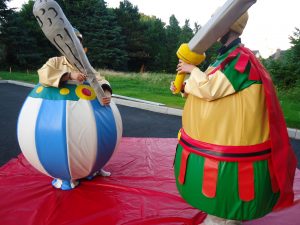 costume sumo Obelix et centurion